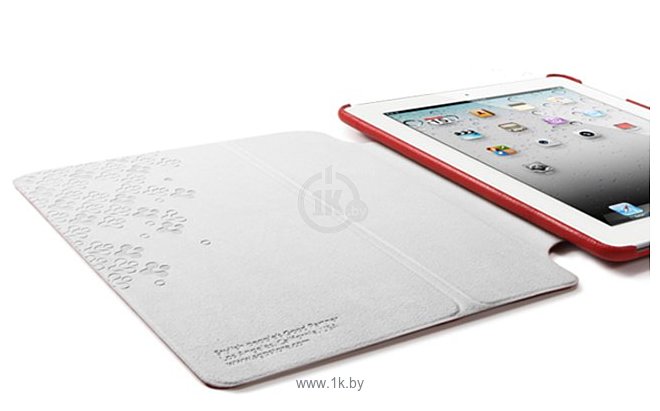 Фотографии SGP iPad 2 Stehen Dante Red (SGP07814)