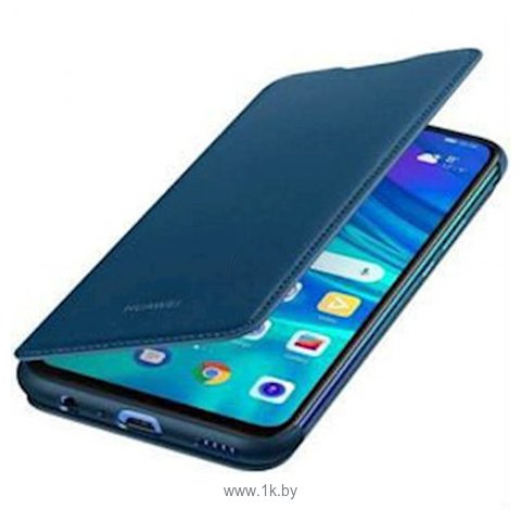 Фотографии Huawei Flip Cover для Huawei Y7 2019 (синий)