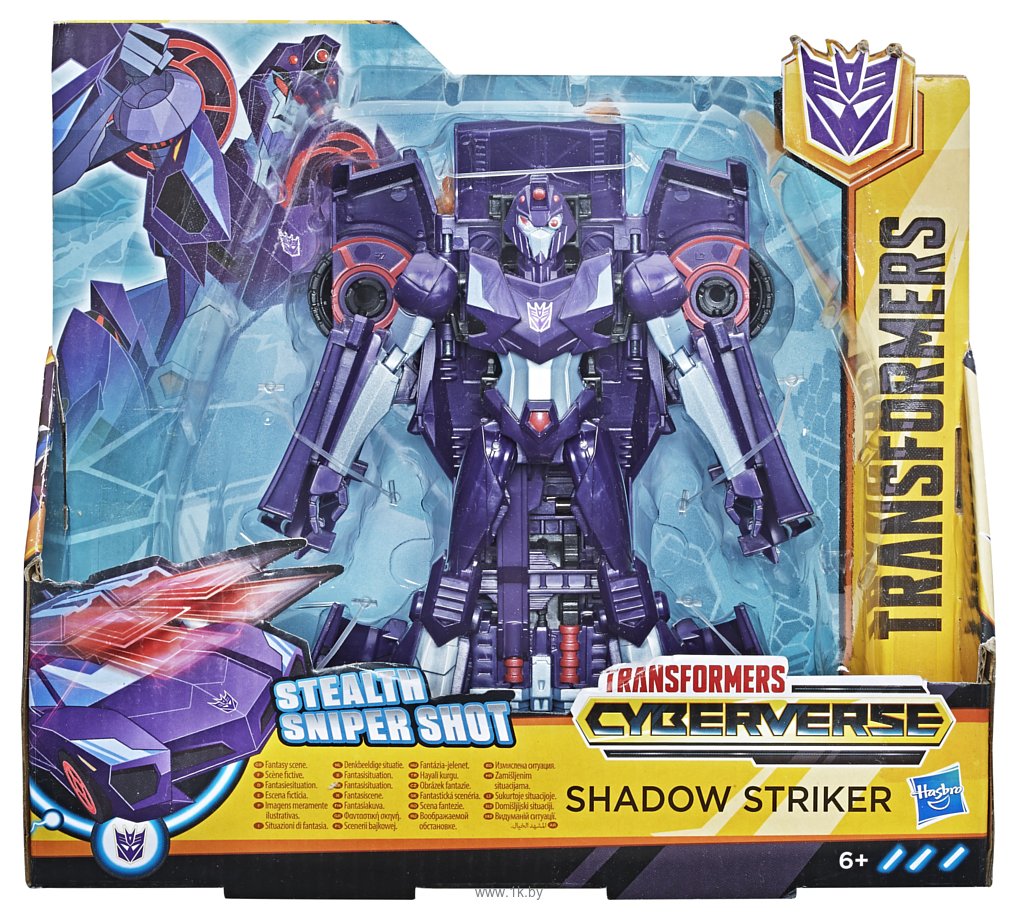 Фотографии Hasbro Cyberverse Ultra Class Shadow Striker E1910