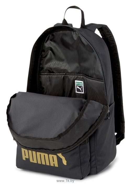 Фотографии PUMA Originals Backpack (Puma Black-GOLD)
