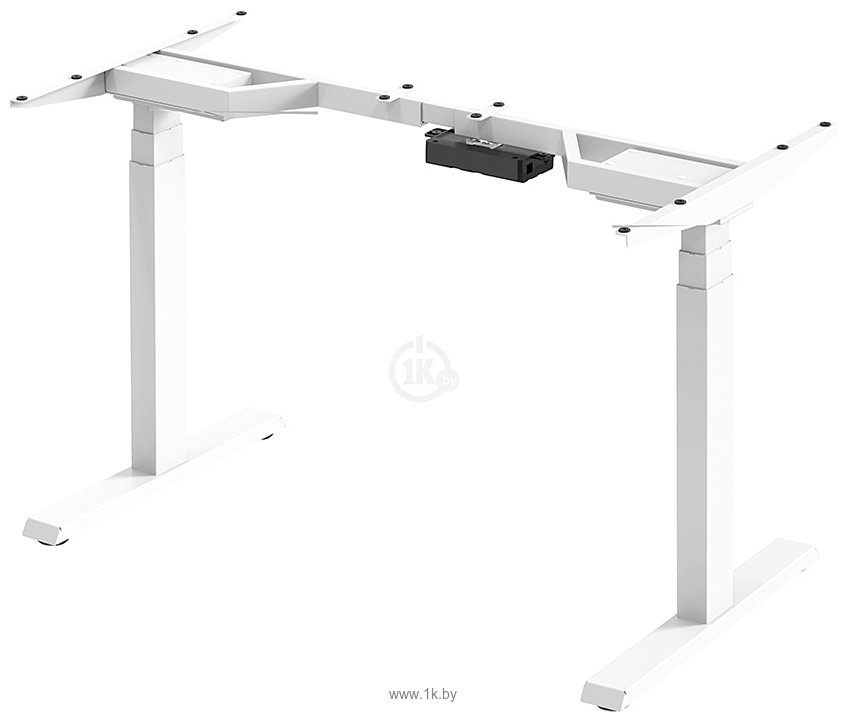Фотографии ErgoSmart Ergo Desk Pro 1380x800x18 мм (бетон чикаго светло-серый/белый)
