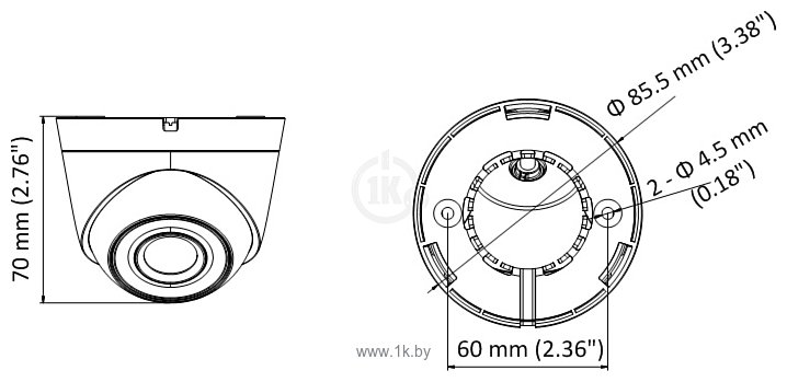 Фотографии HiWatch DS-I203(D) (2.8 мм)