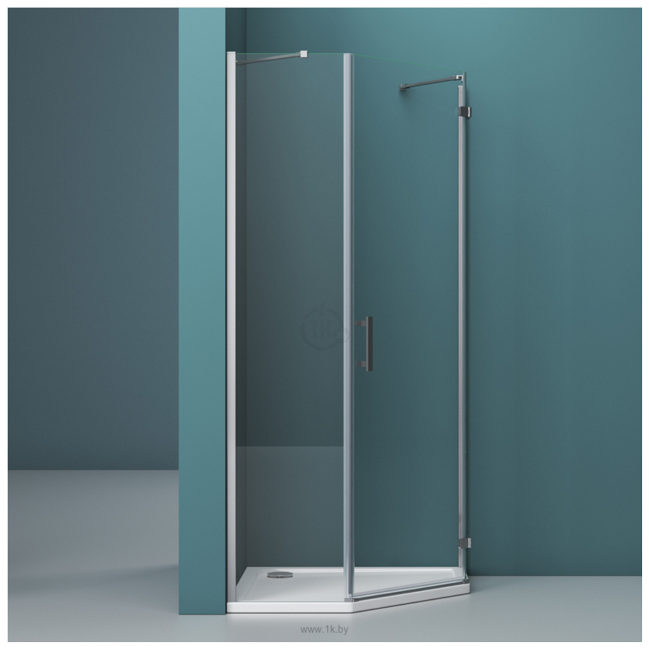 Фотографии BelBagno KRAFT-P-1-100-C-Cr-L (прозрачное стекло)