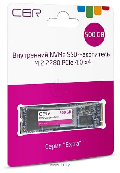 Фотографии CBR Extra 500GB SSD-500GB-M.2-EX22