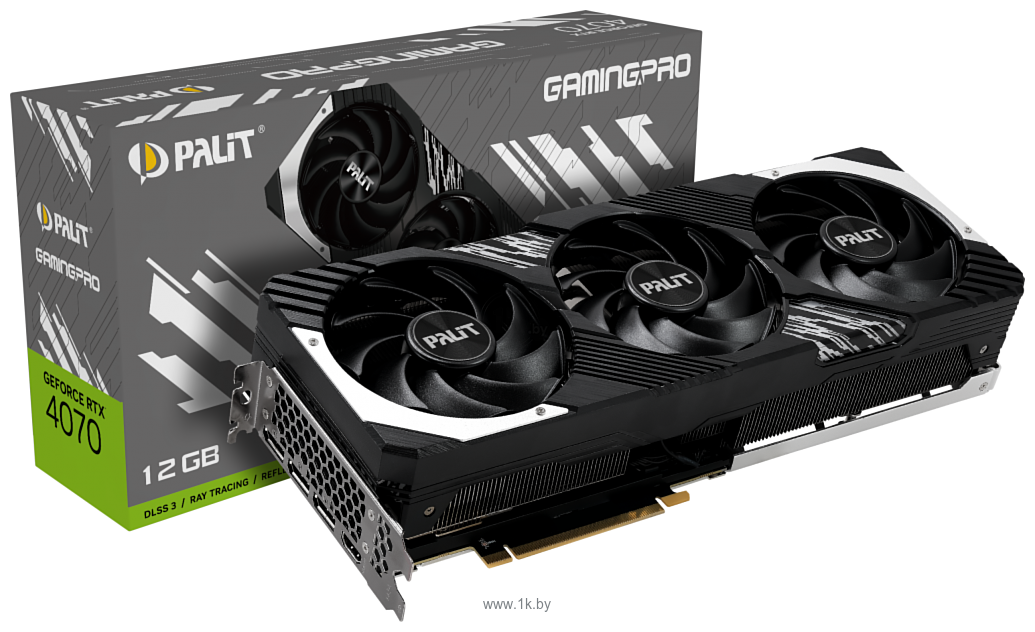 Фотографии Palit GeForce RTX 4070 GamingPro OC (NED4070H19K9-1043A)