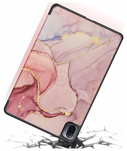 Фотографии JFK Smart Case для Samsung Galaxy Tab A8 2021 (розовый мрамор)