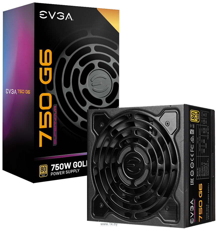 Фотографии EVGA SuperNOVA 750 G6 220-G6-0750-X2