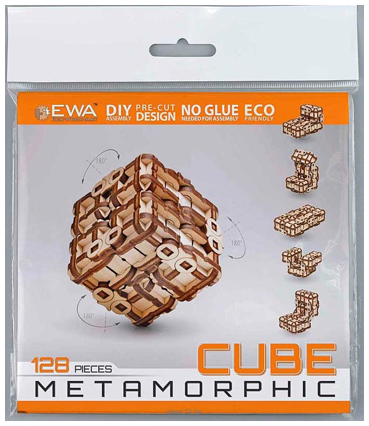 Фотографии Eco-Wood-Art Метаморфик Куб головоломка EMMC