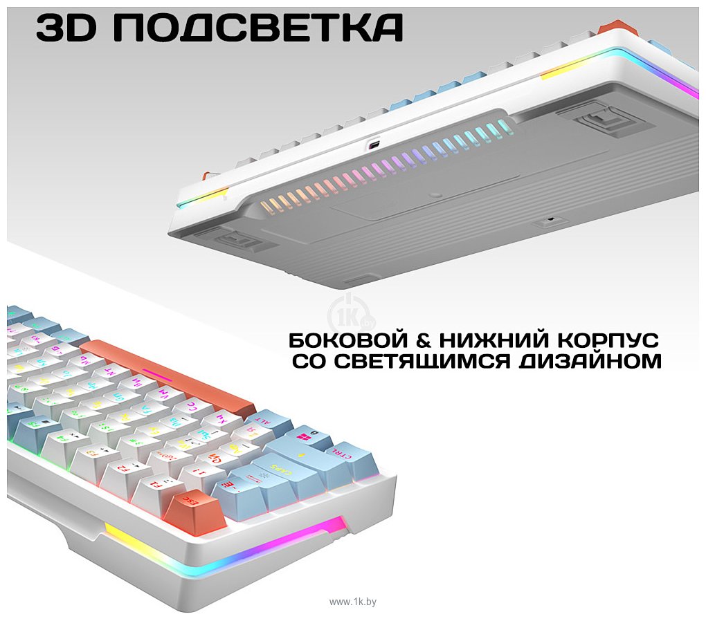 Фотографии Cyberlynx ZA87 White Blue orange TNT Yellow