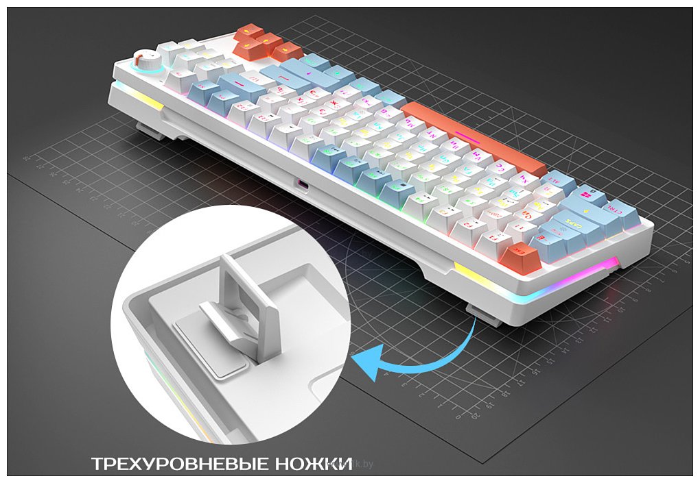 Фотографии Cyberlynx ZA87 White Blue orange TNT Yellow