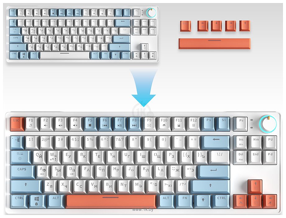 Фотографии Cyberlynx ZA87 White Blue orange TNT Yellow