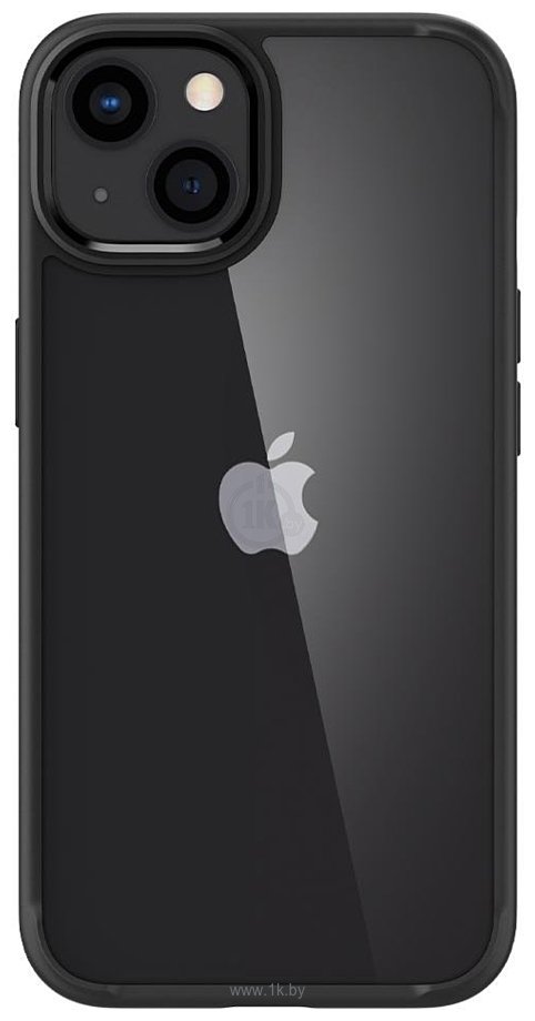 Фотографии Spigen Ultra Hybrid для iPhone 13 ACS03523 (черный)