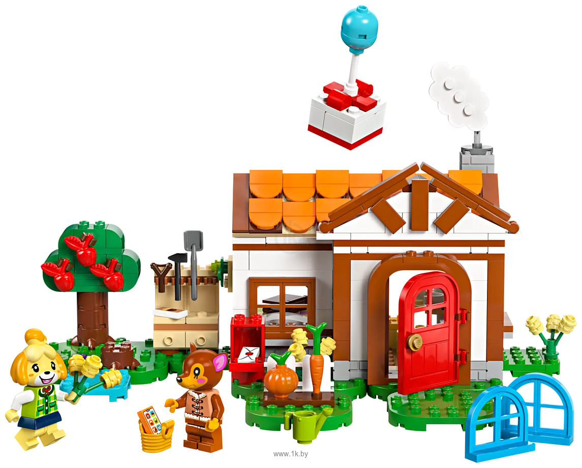 Фотографии LEGO Animal Crossing 77049 Визит в дом Изабель