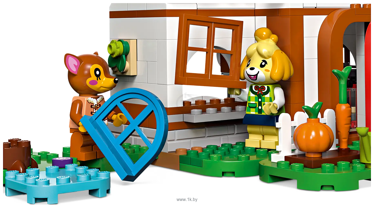 Фотографии LEGO Animal Crossing 77049 Визит в дом Изабель