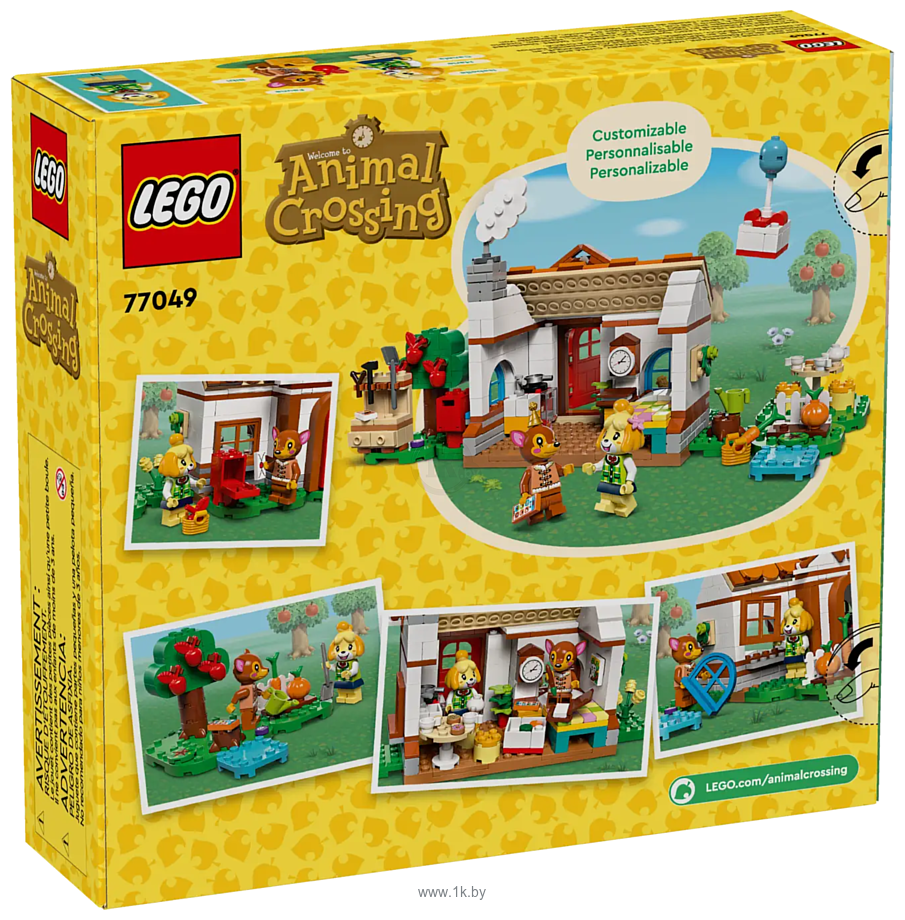 Фотографии LEGO Animal Crossing 77049 Визит в дом Изабель