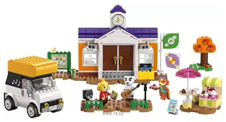 Фотографии LEGO Animal Crossing 77052 Концерт КК в Плаза