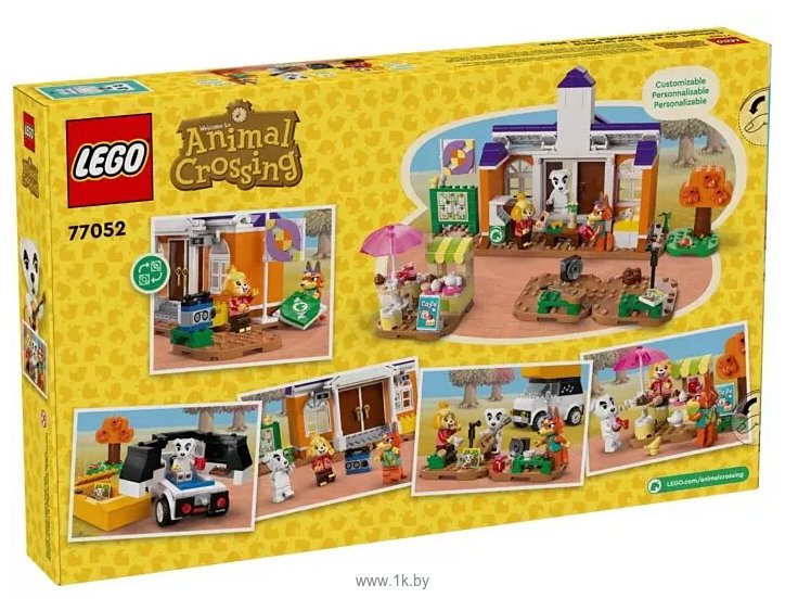 Фотографии LEGO Animal Crossing 77052 Концерт КК в Плаза