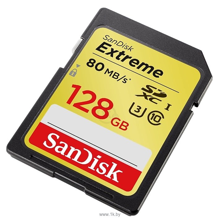Фотографии Sandisk Extreme SDXC UHS Class 3 80MB/s 128GB