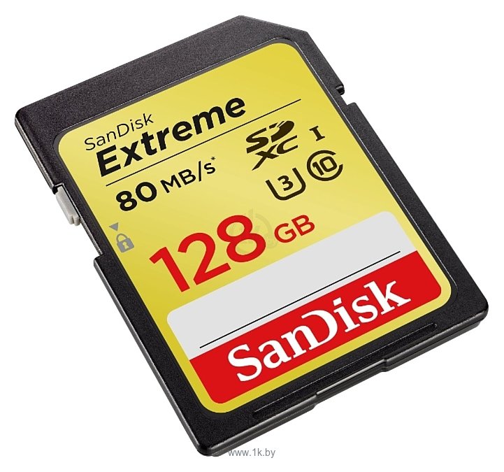 Фотографии Sandisk Extreme SDXC UHS Class 3 80MB/s 128GB