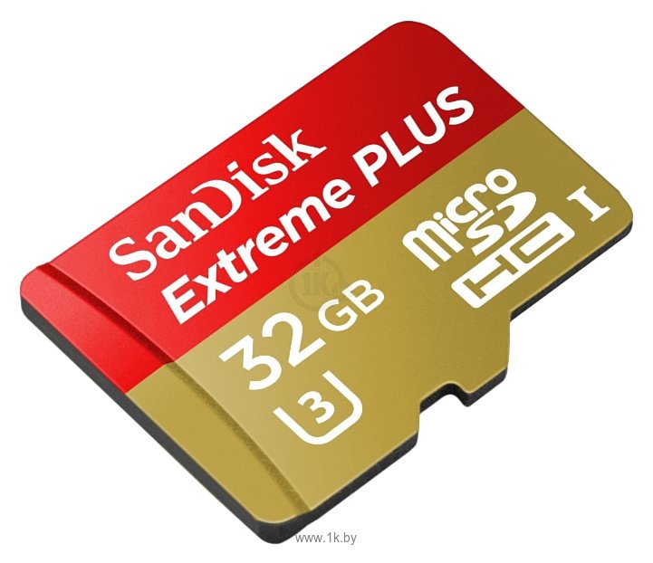 Фотографии Sandisk Extreme PLUS microSDHC Class 10 UHS Class 3 95MB/s 32GB