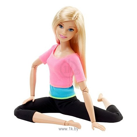Фотографии Barbie Made To Move Doll - Pink Top (DHL82)