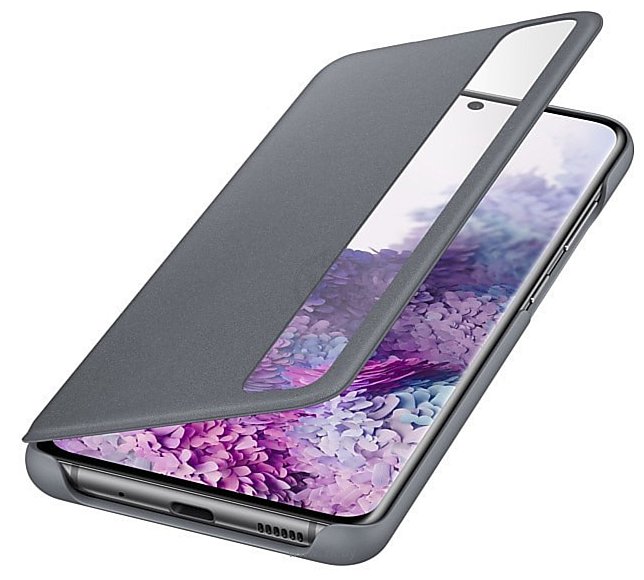 Фотографии Samsung Smart Clear View Cover для Galaxy S20 Ultra (серый)