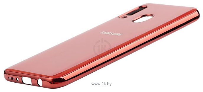 Фотографии EXPERTS Plating Tpu для Samsung Galaxy A20/A30 (красный)