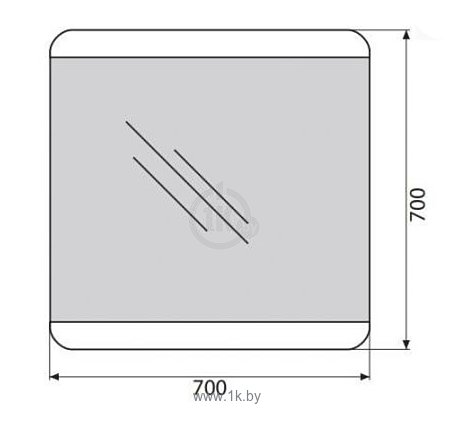 Фотографии BelBagno  SPC-CEZ-700-700-LED-BTN