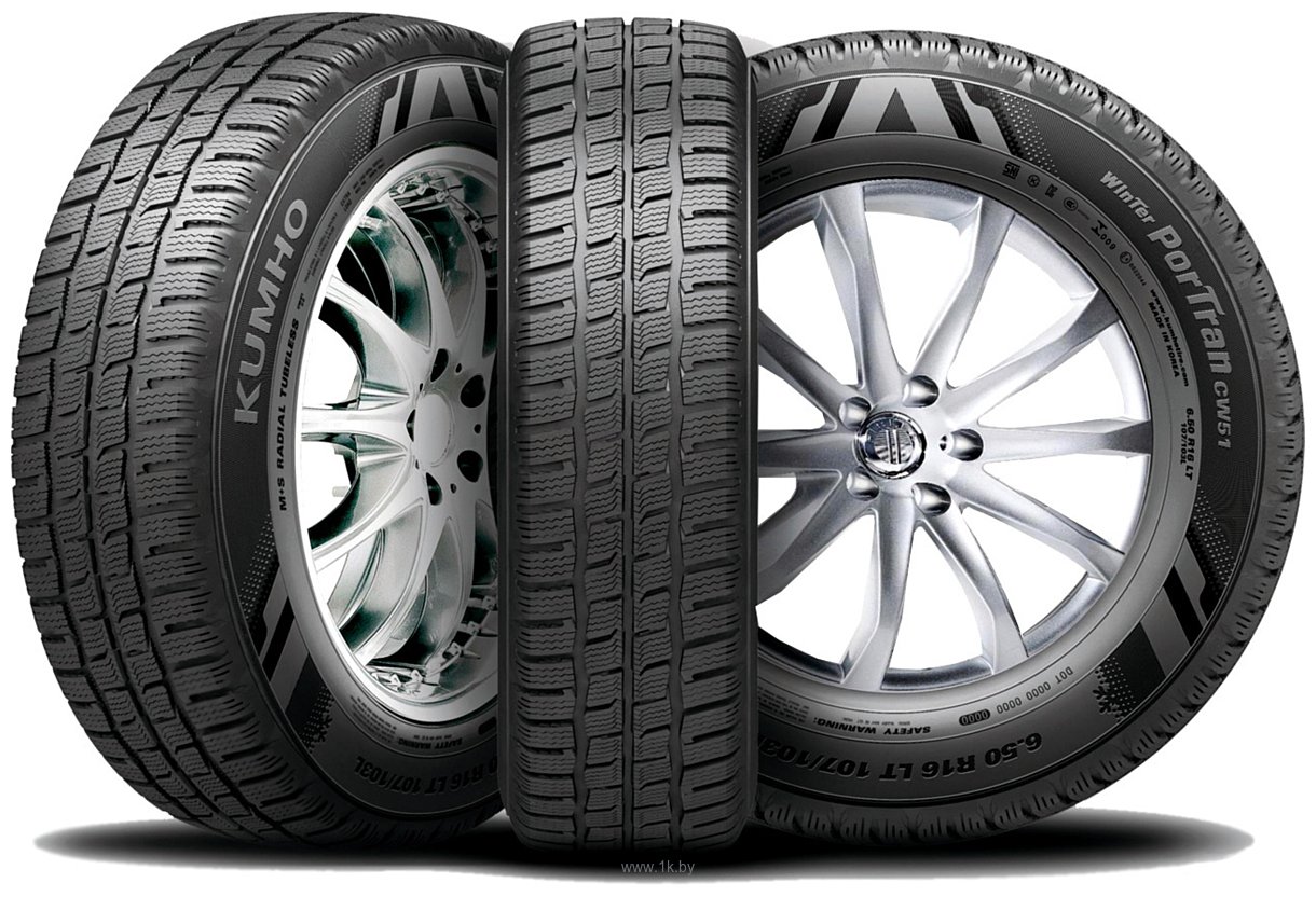 Фотографии Kumho Winter PorTran CW51 235/65 R16C 115 R