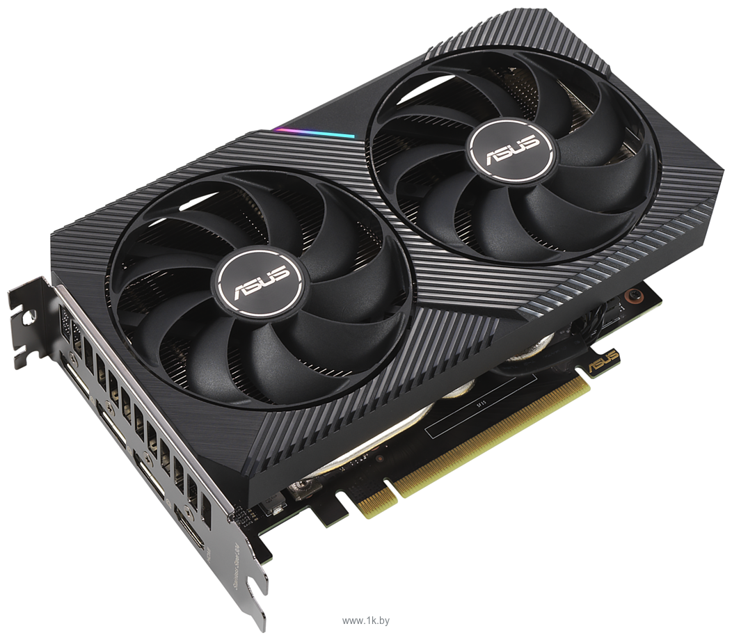 Фотографии Asus Dual GeForce RTX 3060 Ti V2 Mini 8GB LHR (DUAL-RTX3060TI-8G-MINI-V2)