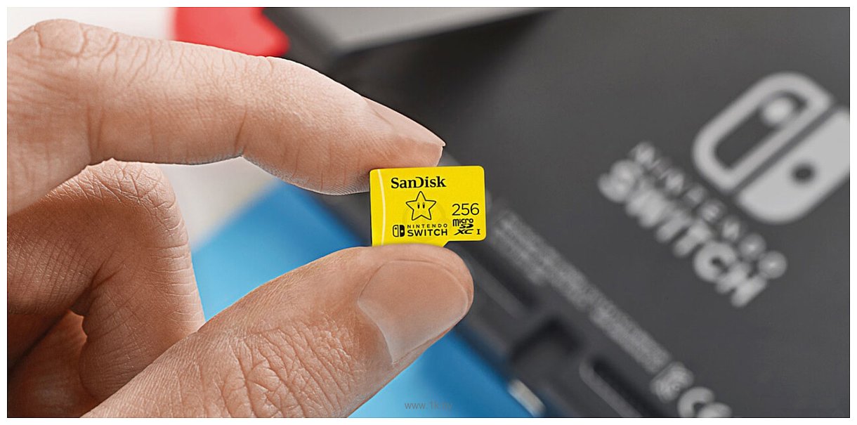 Фотографии SanDisk For Nintendo Switch microSDXC SDSQXAO-256G-GN3ZN 256GB