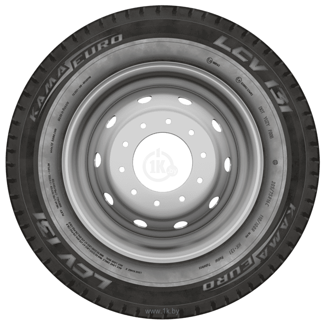 Фотографии Нижнекамскшина Кама-Евро LCV-131 225/70 R15C 106 R