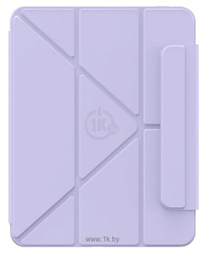 Фотографии Baseus Minimalist Series Magnetic Case для Apple iPad 10.2 (фиолетовый)