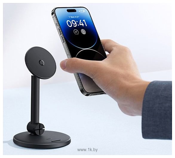 Фотографии Baseus MagicPro Magnetic Desktop Phone Stand (черный)