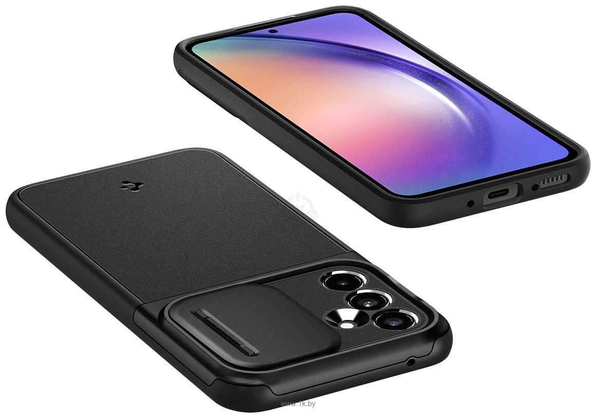 Фотографии Spigen Optik Armor для Galaxy A54 5G ACS05891 (черный)