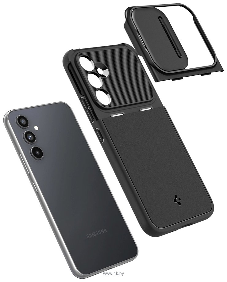 Фотографии Spigen Optik Armor для Galaxy A54 5G ACS05891 (черный)