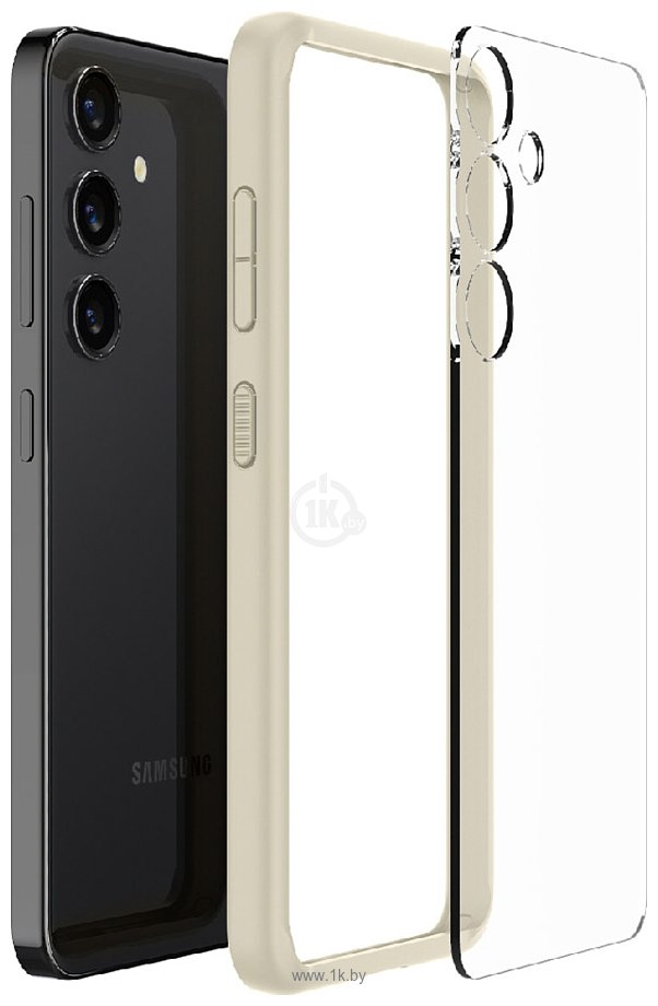 Фотографии Spigen Ultra Hybrid для Galaxy S24 ACS07416 (бежевый)