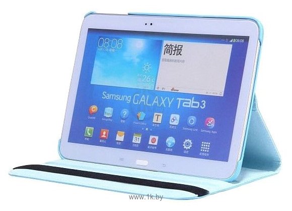 Фотографии LSS Rotation Cover Sky Blue для Samsung GALAXY Tab 3 10.1"