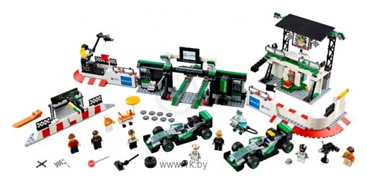 Фотографии LEGO Speed Champions 75883 Команда Mercedes AMG Petronas