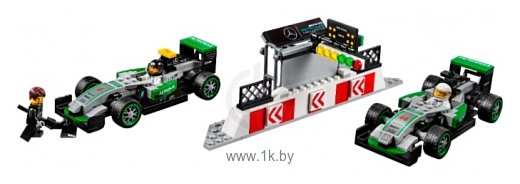 Фотографии LEGO Speed Champions 75883 Команда Mercedes AMG Petronas