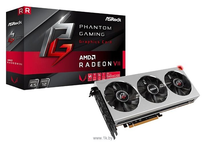 Фотографии ASRock Radeon VII 16384MB Phantom Gaming X HBM2