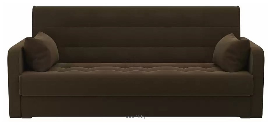 Фотографии Лига диванов Надежда 103081 (микровельвет, коричневый)