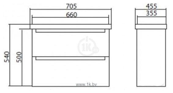 Фотографии Аква Родос  HeadWay 70 АР0001715 (подвесная, белый)