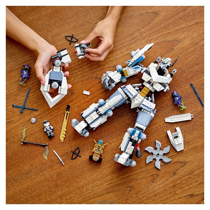 Фотографии LEGO Ninjago 71738 Битва с роботом Зейна