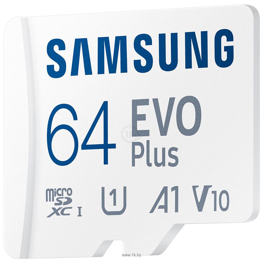 Фотографии Samsung EVO Plus 2021 microSDXC 64GB (с адаптером)