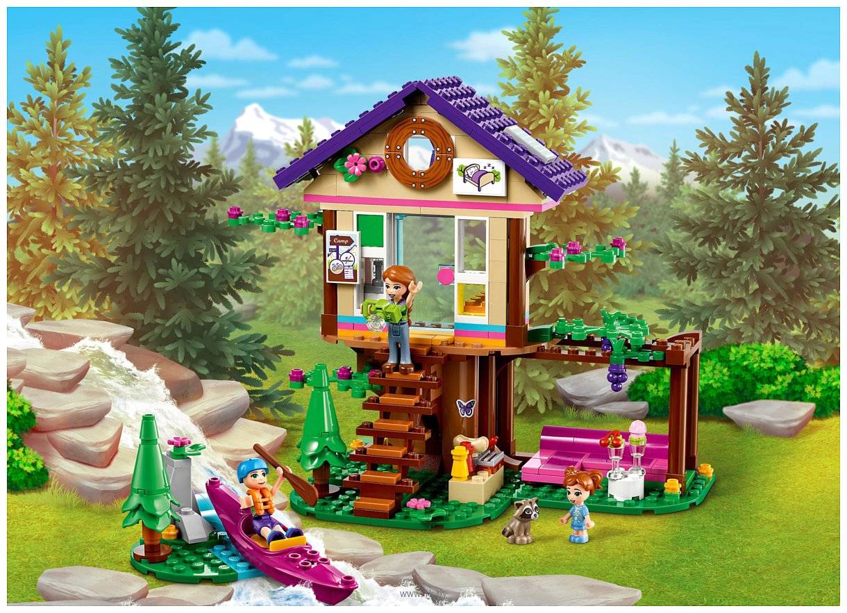 Фотографии LEGO Friends 41679 Домик в лесу