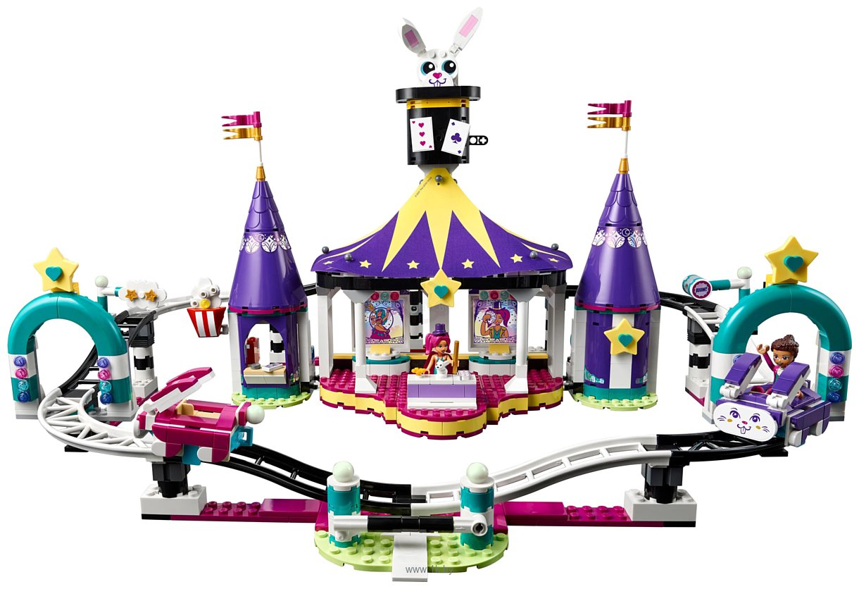 Фотографии LEGO Friends 41685 Американские горки на Волшебной ярмарке