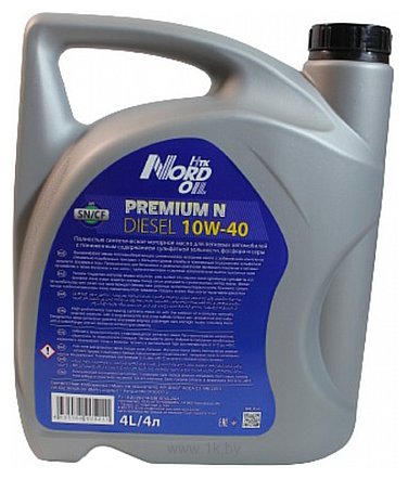 Фотографии Nord Oil Premium N dizel 10W-40 SN/CF 4л