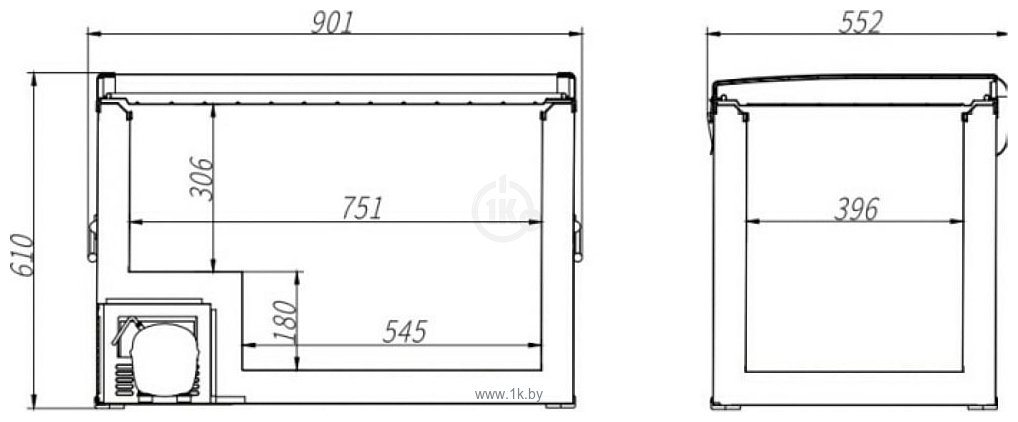 Фотографии Alpicool BD135 (с адаптером 220В)