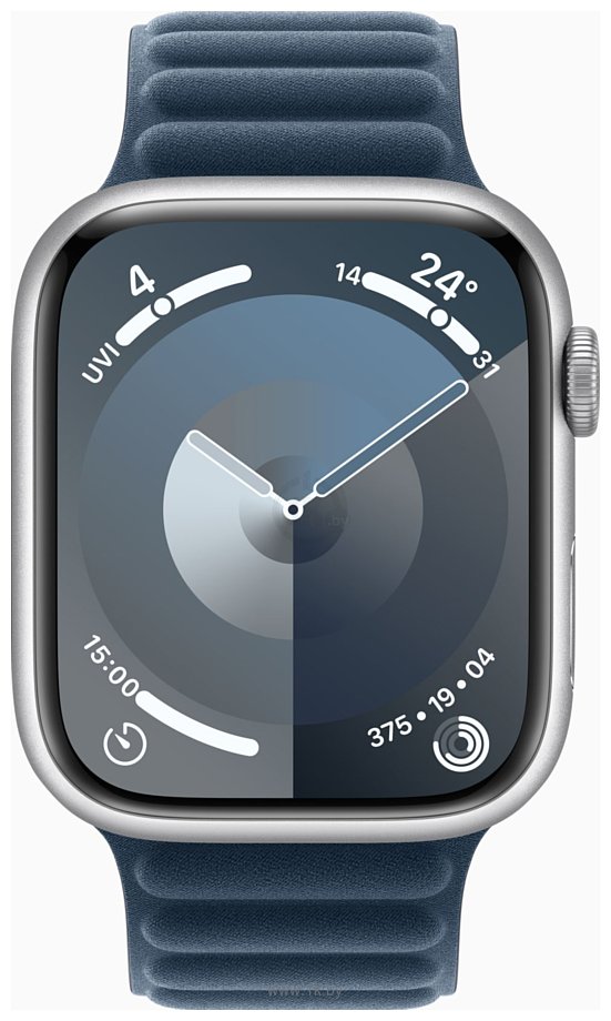 Фотографии Apple Watch Series 9 LTE 45 мм (алюминиевый корпус, замшевый ремешок M/L)